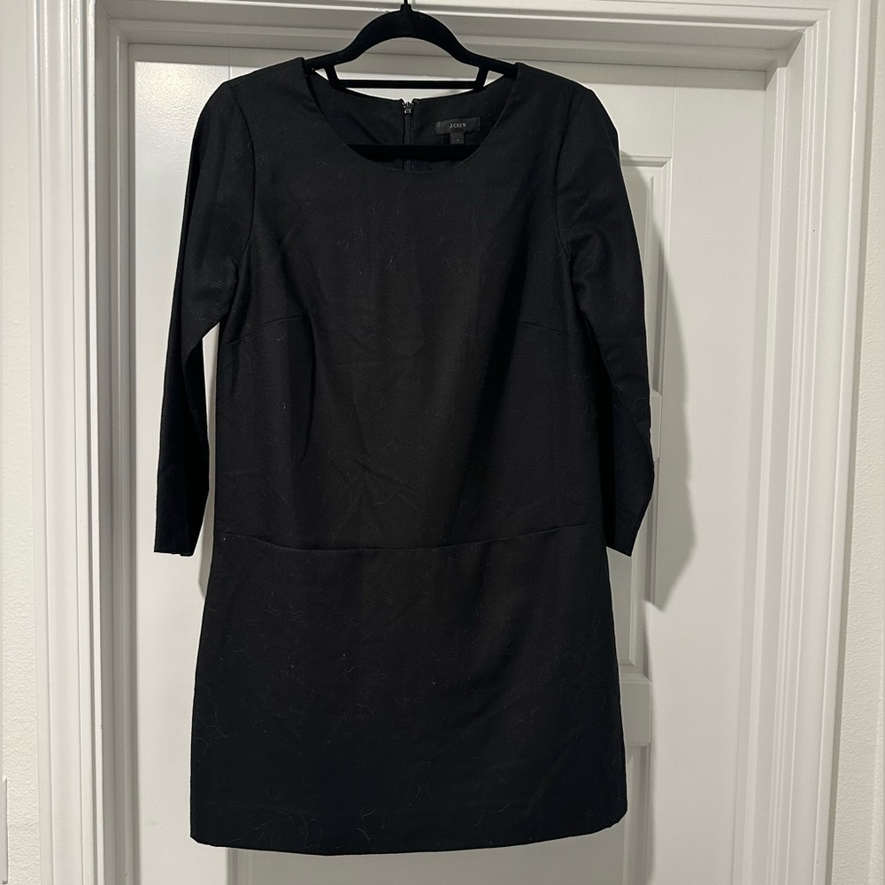 Black J Crew Shift dress